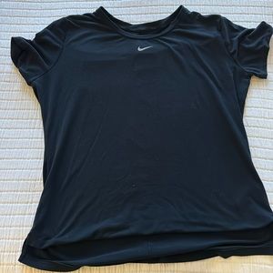 Nike black tshirt, size medium